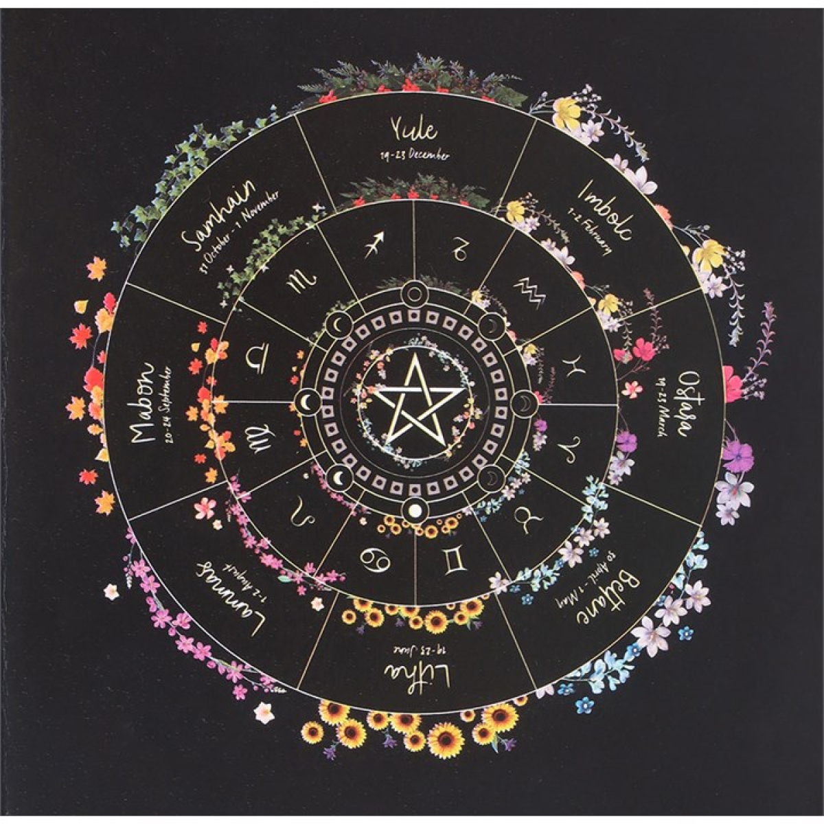 Wheel of the Year A5 Notebook