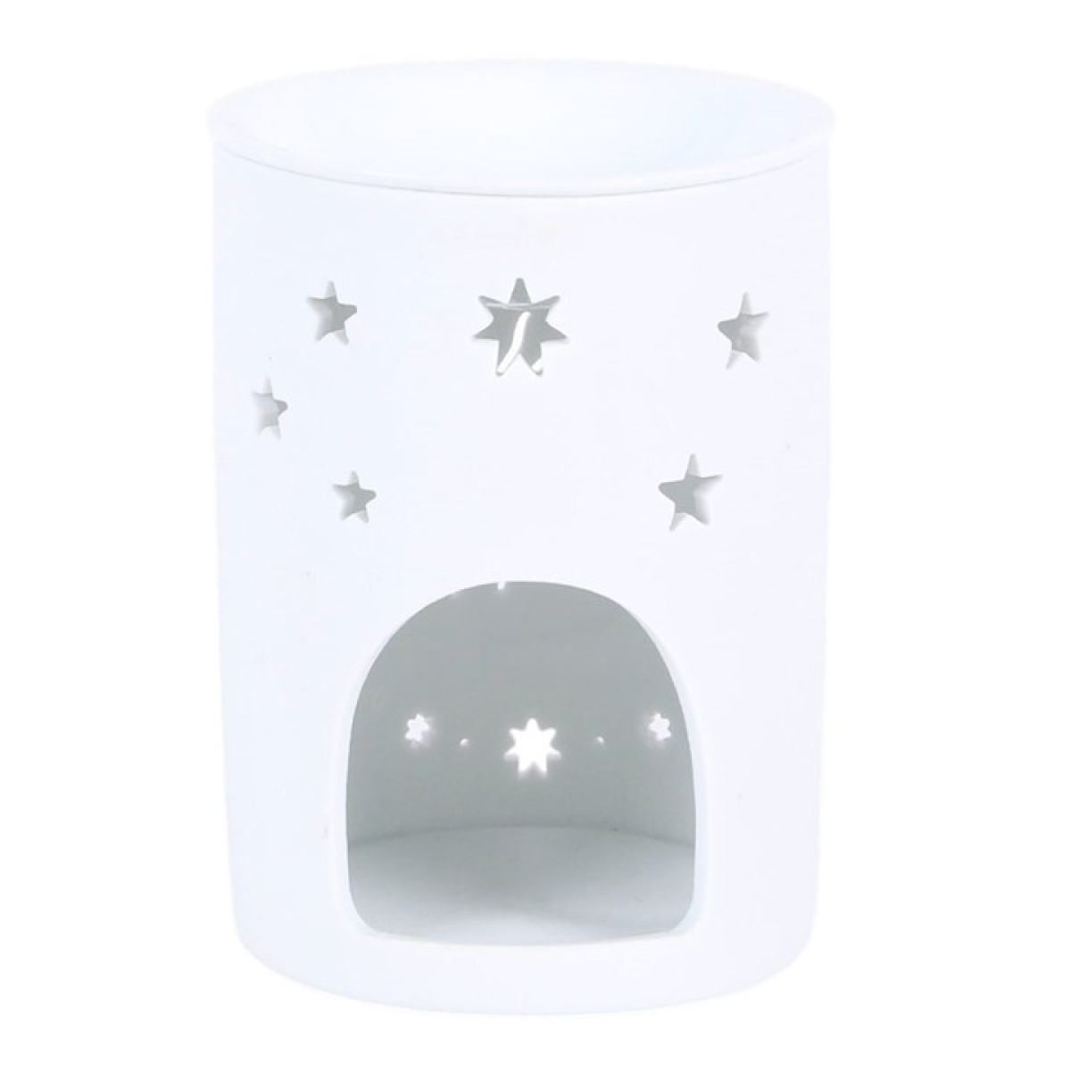 White Sun and Moon Cut Out Wax Melt Warmer