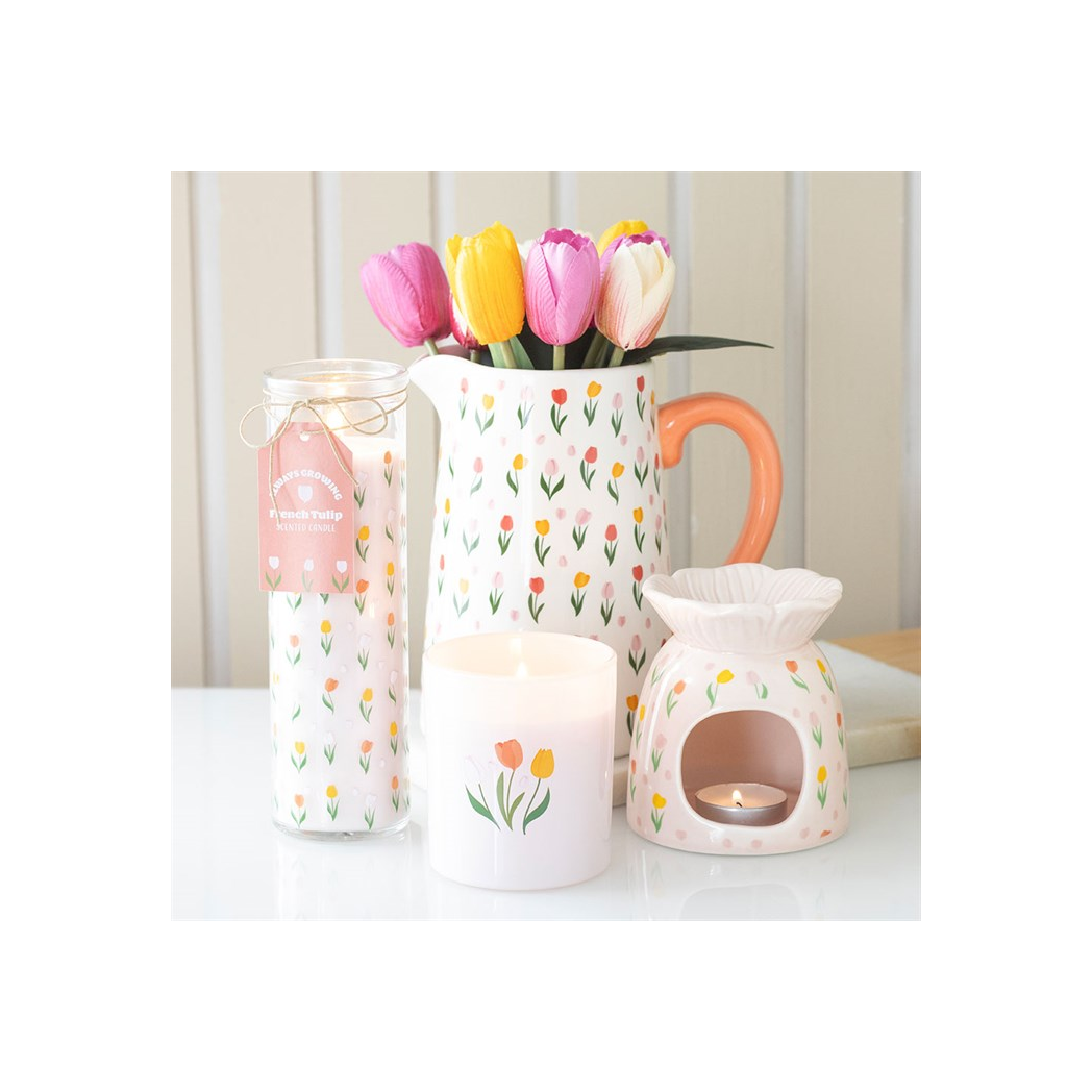 Tulip Print Wax Melt Warmer