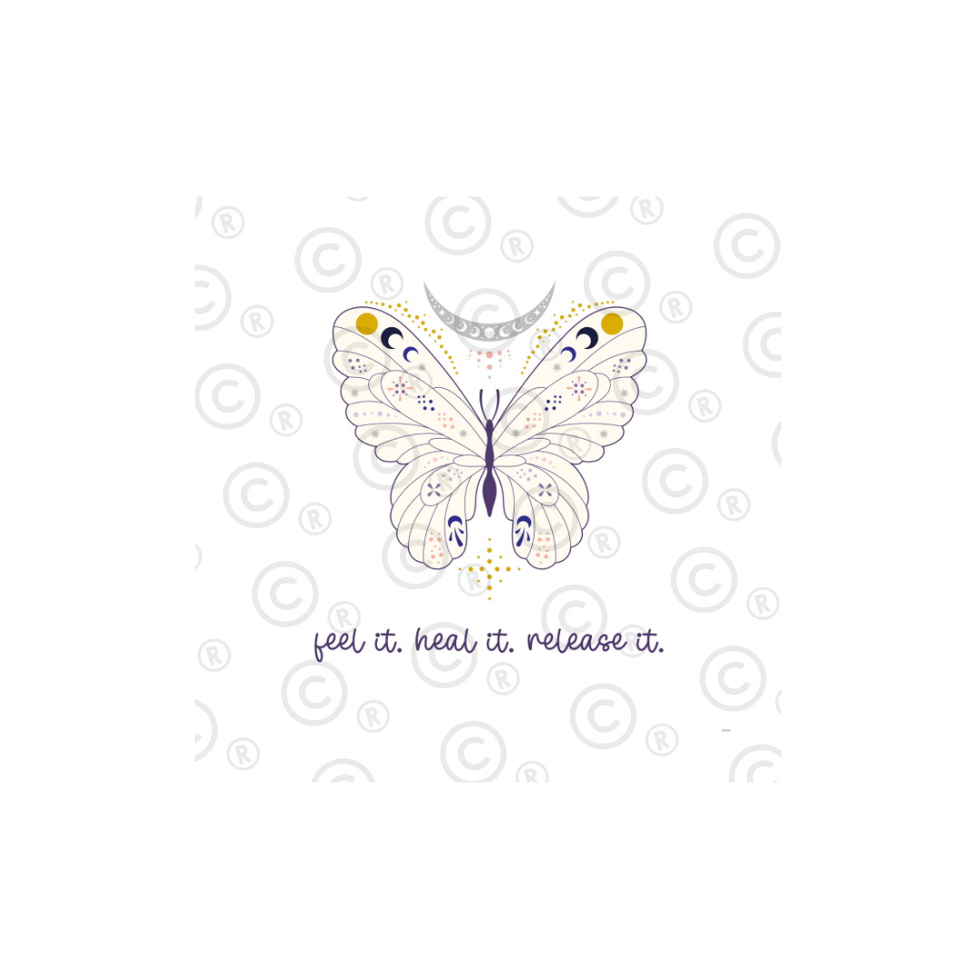 'Feel It, Heal It, Release It' Print