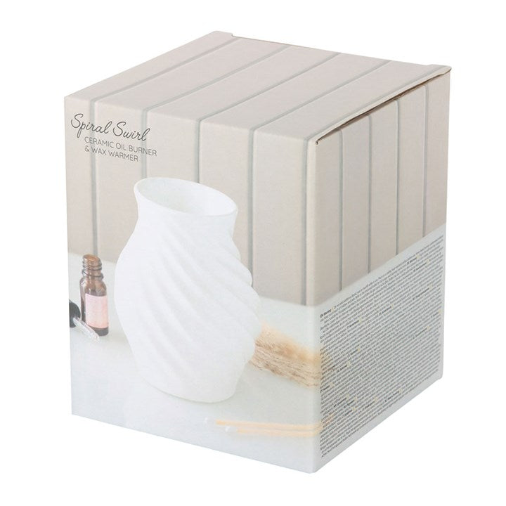 Spiral Swirl Wax Melt Warmer