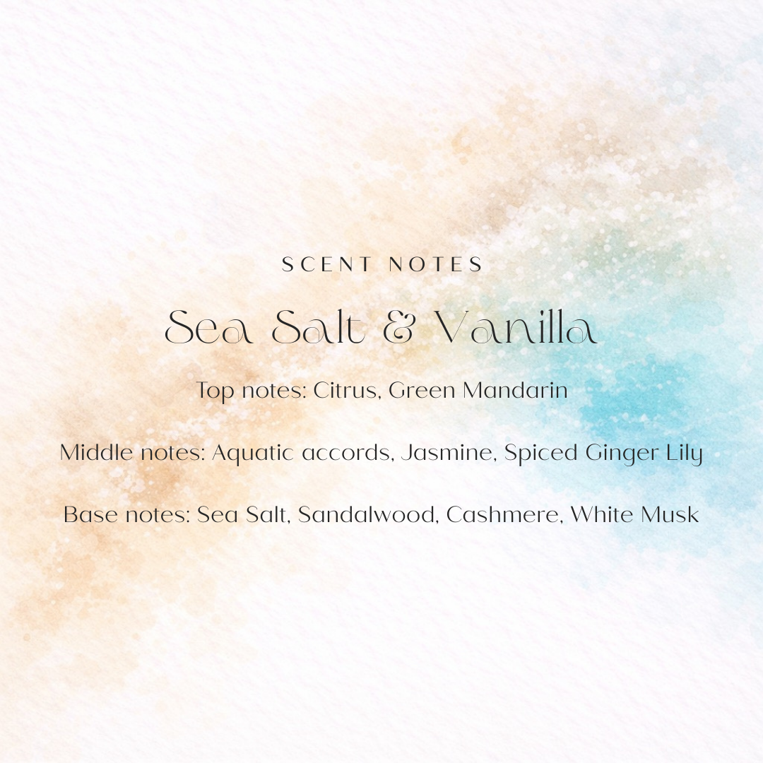 Sea Salt and Vanilla Wax Melts
