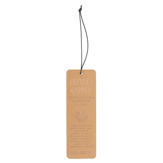 Freyja's Garden Wooden Bookmark