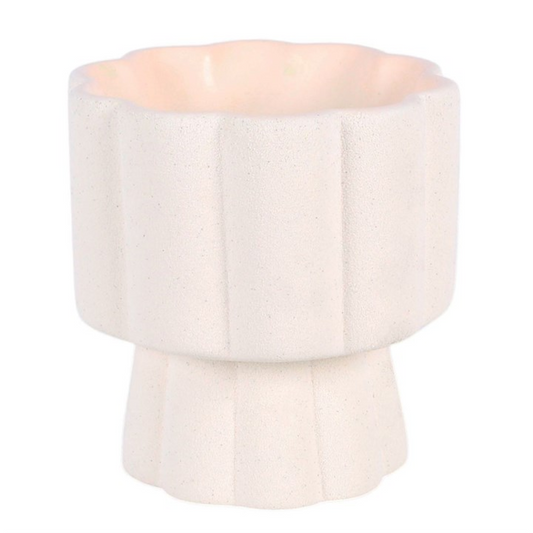Scalloped Pedestal Wax Melt Warmer