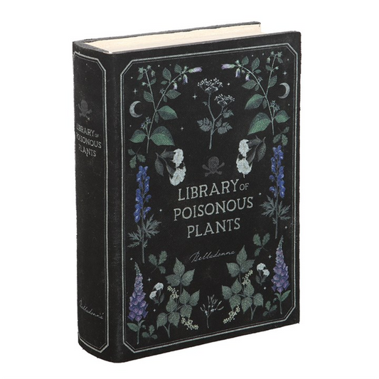 Library of Poisonous Plants Book Shaped Storage Box