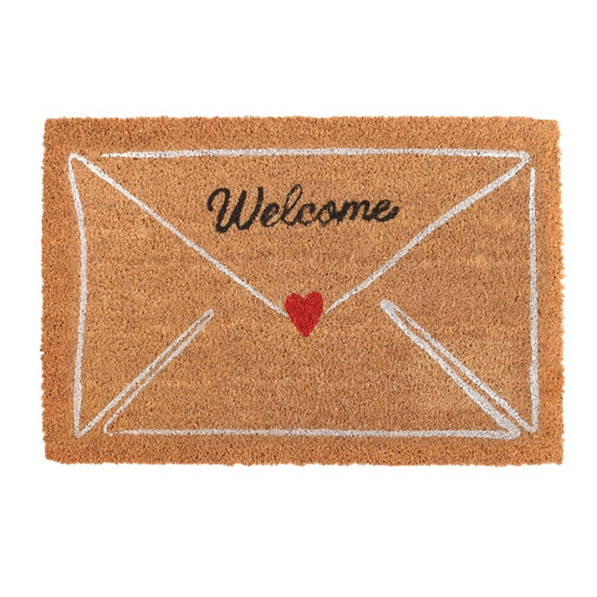 Natural Love Letter Doormat