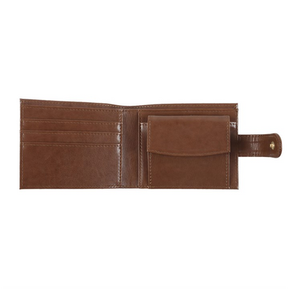 Viking Compass Faux Leather Wallet