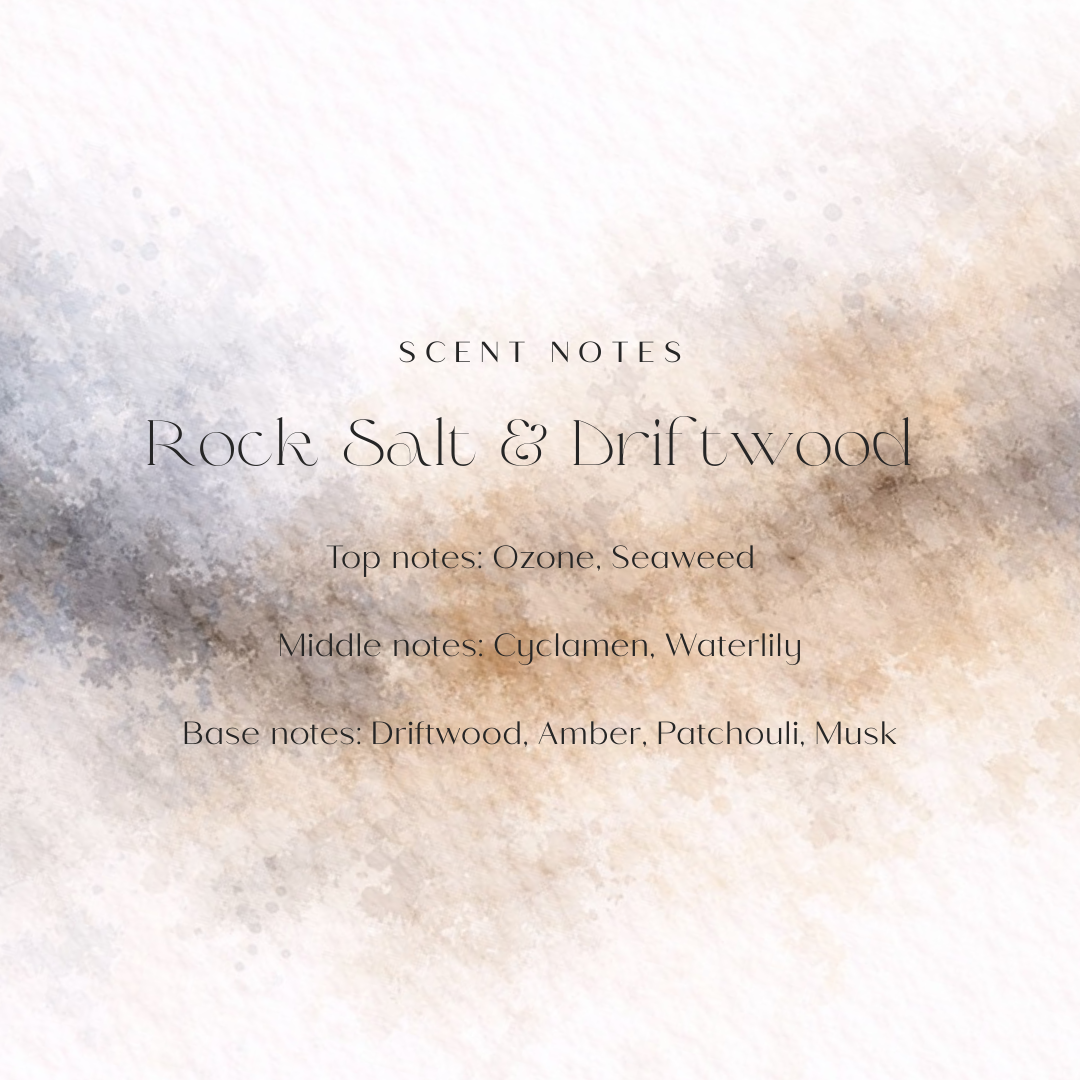 Rock Salt and Driftwood Wax Melts