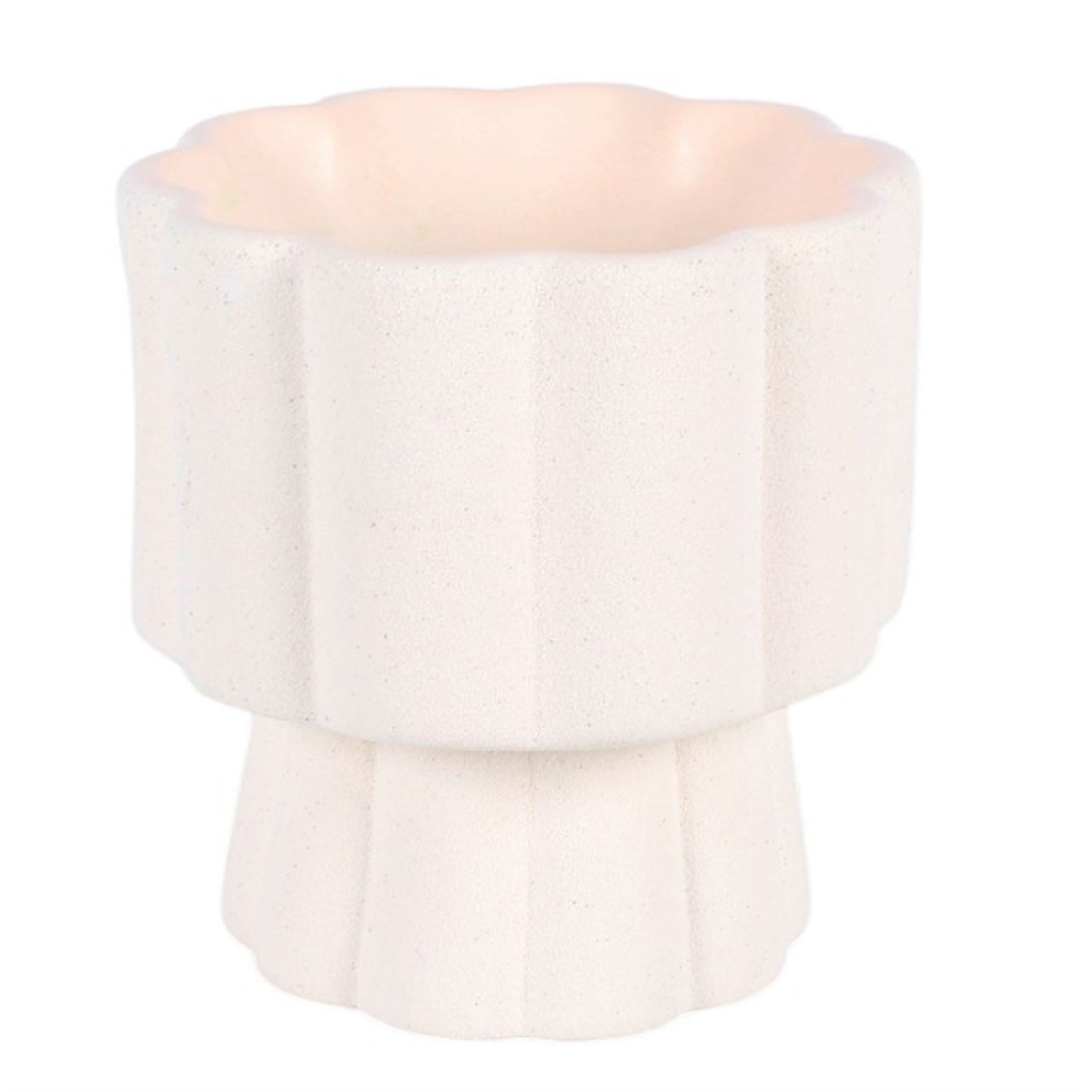 Scalloped Pedestal Wax Melt Warmer