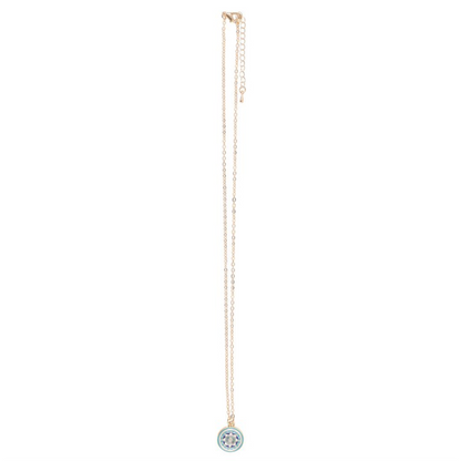 All Seeing Eye Necklace on Greeting Card