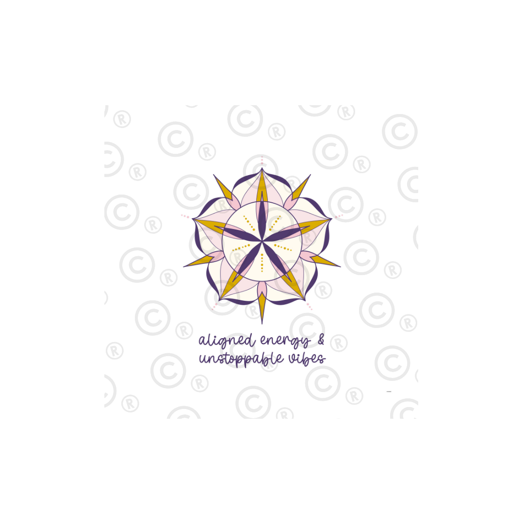 'Aligned Energy & Unstoppable Vibes' Print