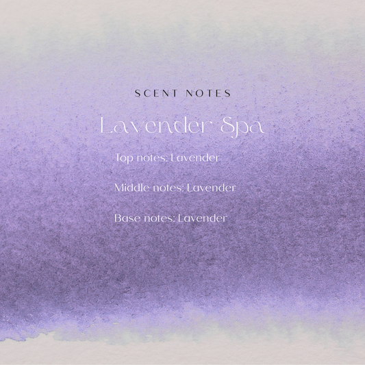 Lavender Spa Wax Melt Bar
