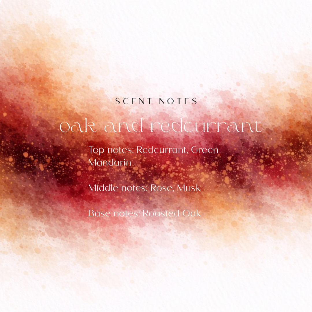 Oak and Redcurrant Wax Melts