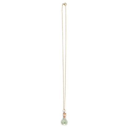 Green Witch Aventurine Potion Bottle Necklace