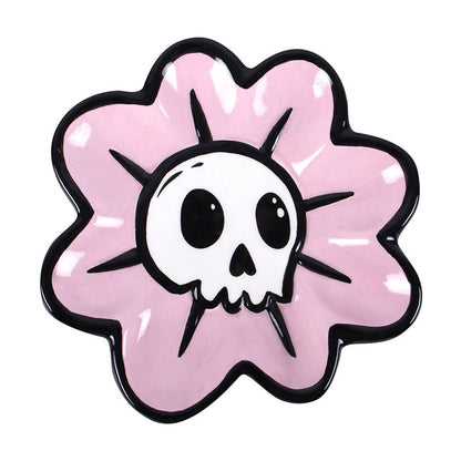 Flower Skull Trinket Dish