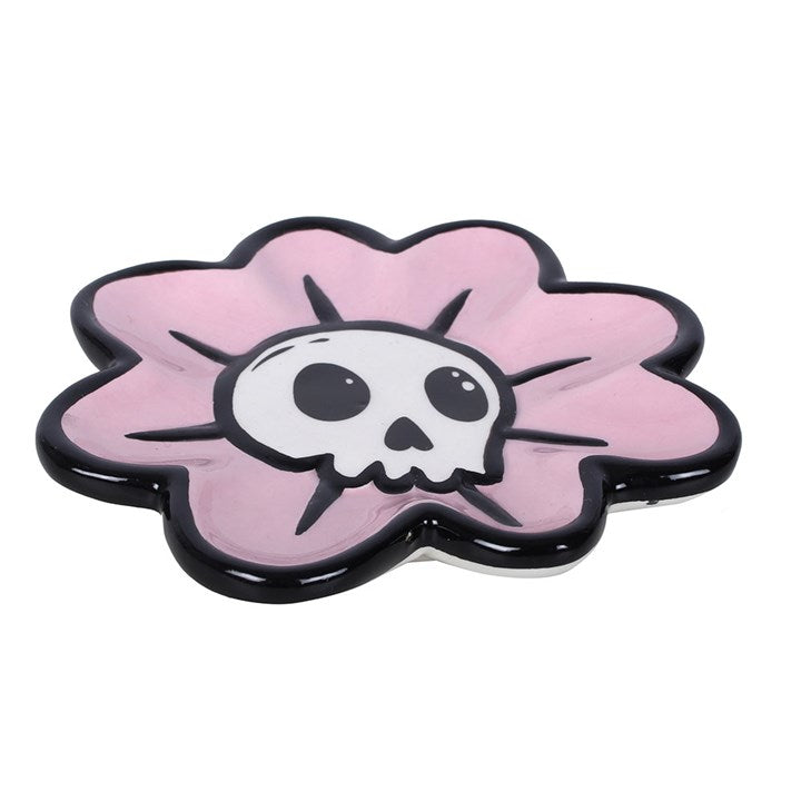 Flower Skull Trinket Dish