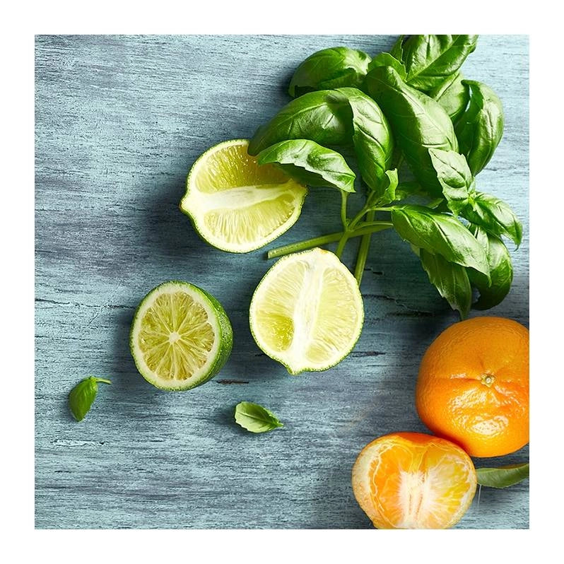 Lime, Basil and Mandarin Wax Melt Scoopies Jar