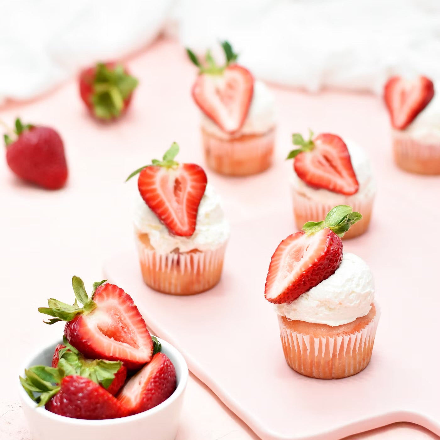 Strawberry Cake Wax Melt Scoopies Jar