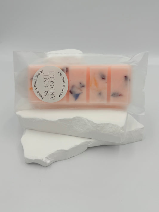 Peony and Blush Wax Melt Snap Bar