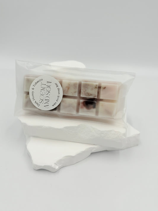 Dark Honey and Tobacco Wax Melt Snap Bar
