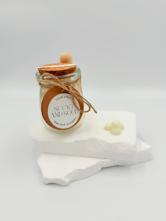 Fresh Linen Wax Melt Scoopies Jar