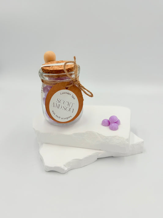 Lavender Spa Wax Melt Scoopies Jar