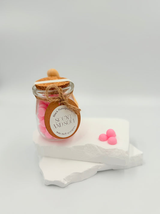 Black Pomegranate Wax Melt Scoopies Jar