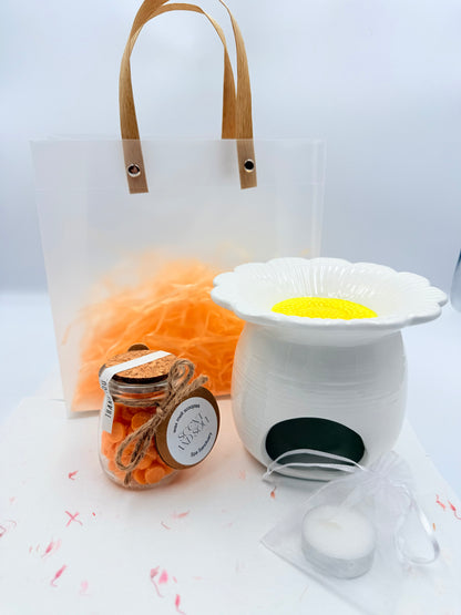 The Cosy Ritual Gift Set - Wax Melter or Mug and Wax Melt Scoopies