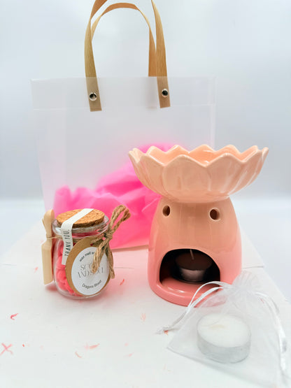 The Cosy Ritual Gift Set - Wax Melter or Mug and Wax Melt Scoopies