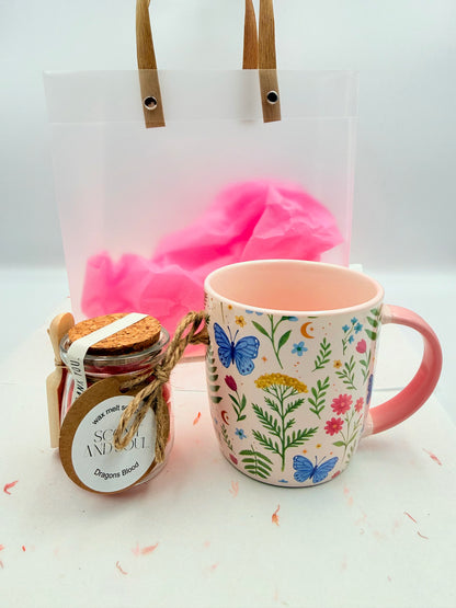 The Cosy Ritual Gift Set - Wax Melter or Mug and Wax Melt Scoopies