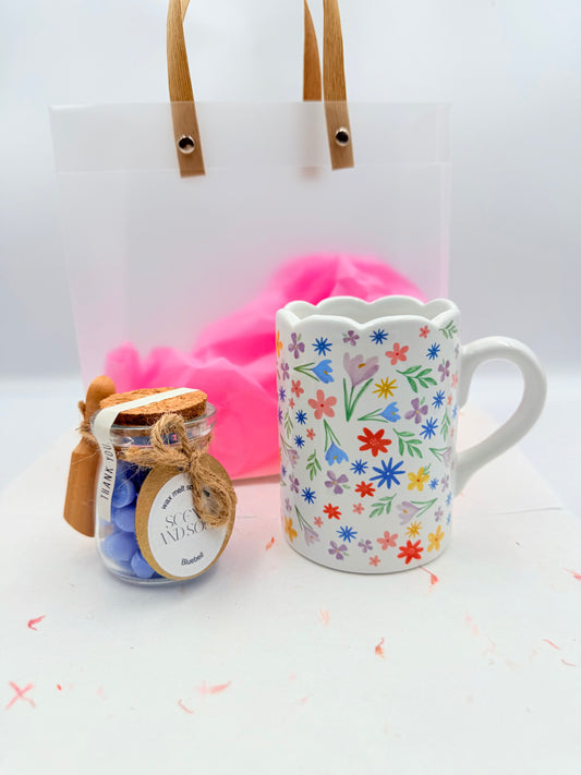 The Cosy Ritual Gift Set - Wax Melter or Mug and Wax Melt Scoopies