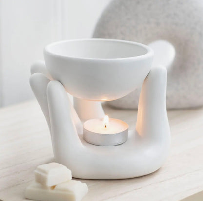 The Cosy Ritual Gift Set - Wax Melter or Mug and Wax Melt Scoopies
