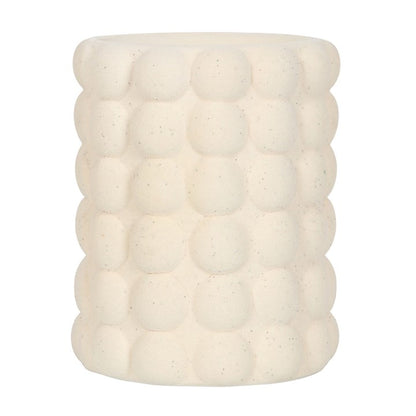 Cream Speckle Bubble Oil Burner