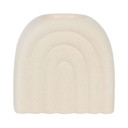 Cream Speckle Arch Oil Burner