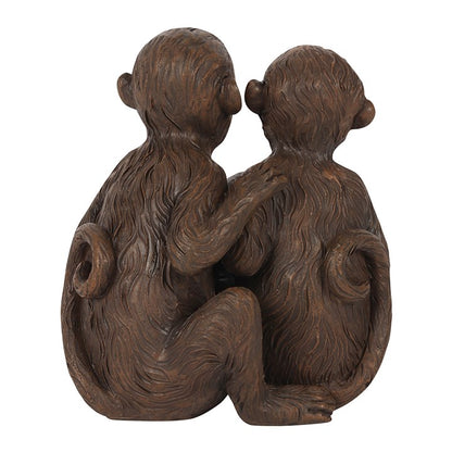 Just The Three Of Us Monkey Family Ornament
