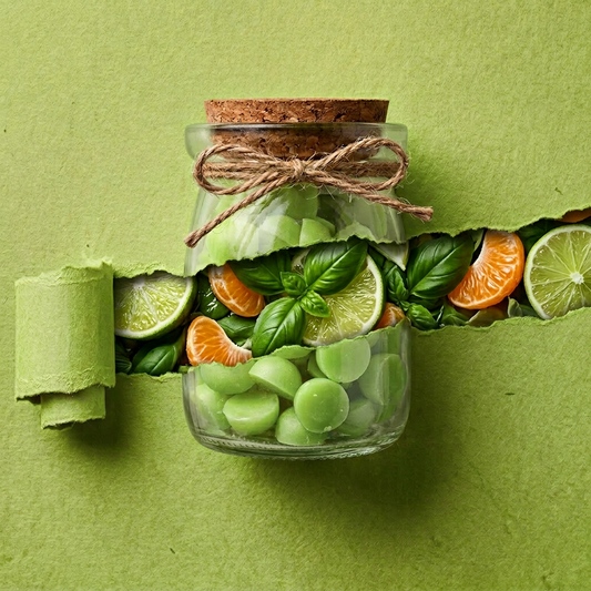 Lime, Basil and Mandarin Wax Melts