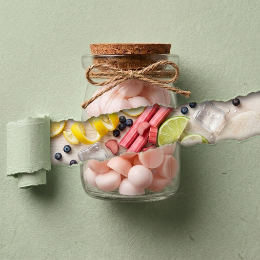 Rhubarb Gin Wax Melts