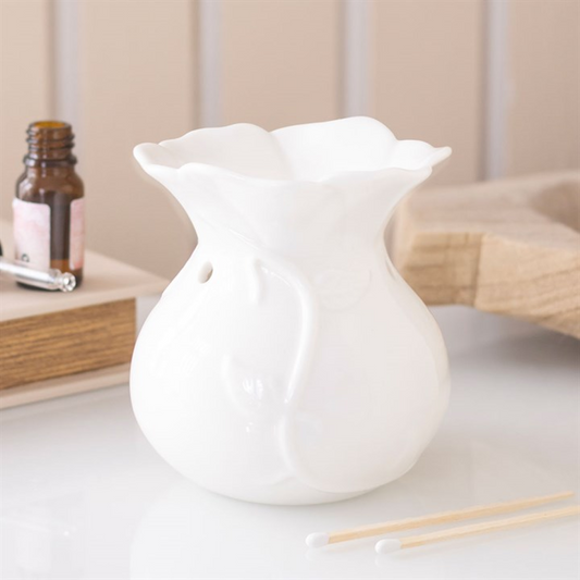 White Rose Wax Melt Warmer