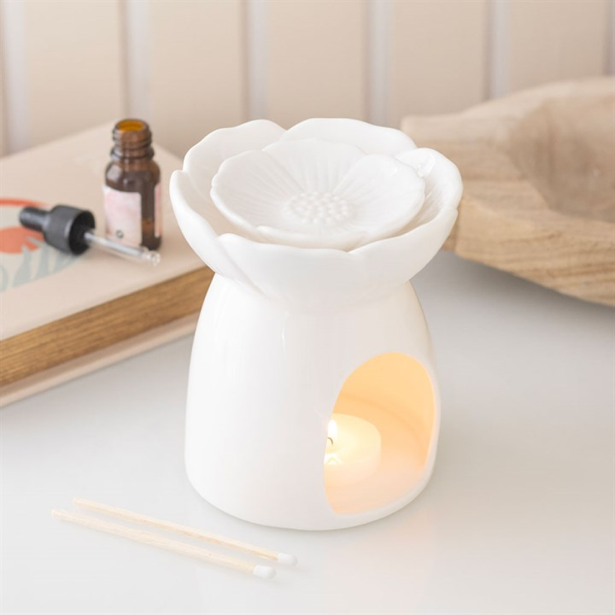 White Peony Wax Melt Warmer