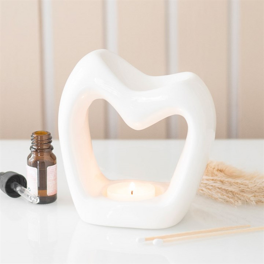 Sculptural Heart Wax Melt Warmer
