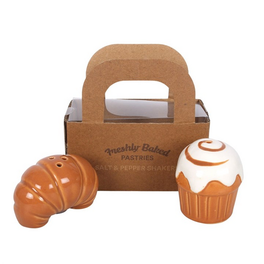 Pastry Shaped Salt and Pepper Shakers