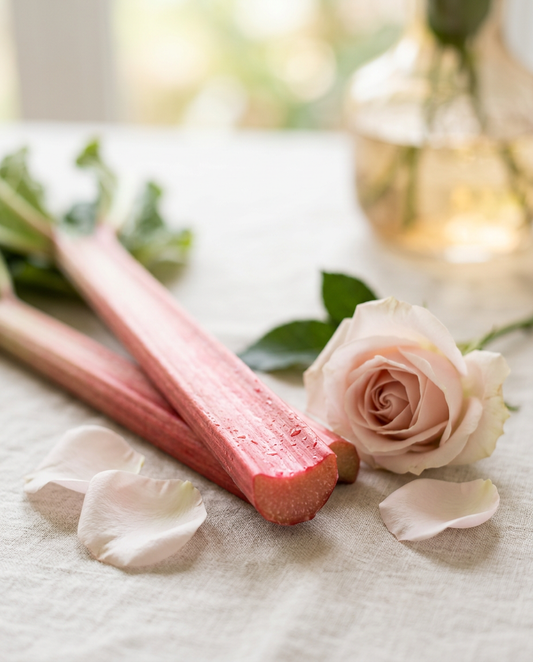 Rhubarb and Rose Wax Melts